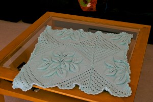 Three leaf assembled