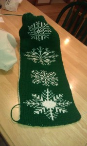 Delicate White flakes against a dark green background.