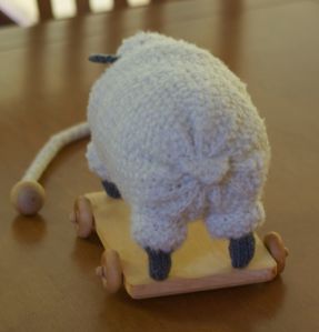 Guess what?! .... Sheep butt!