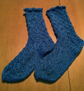 Cable Twist Socks