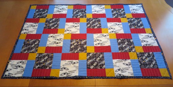 The third Star Trek Quilt!