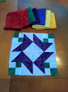 Wedding Quilt Block